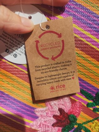 Bolsito étnico reciclado