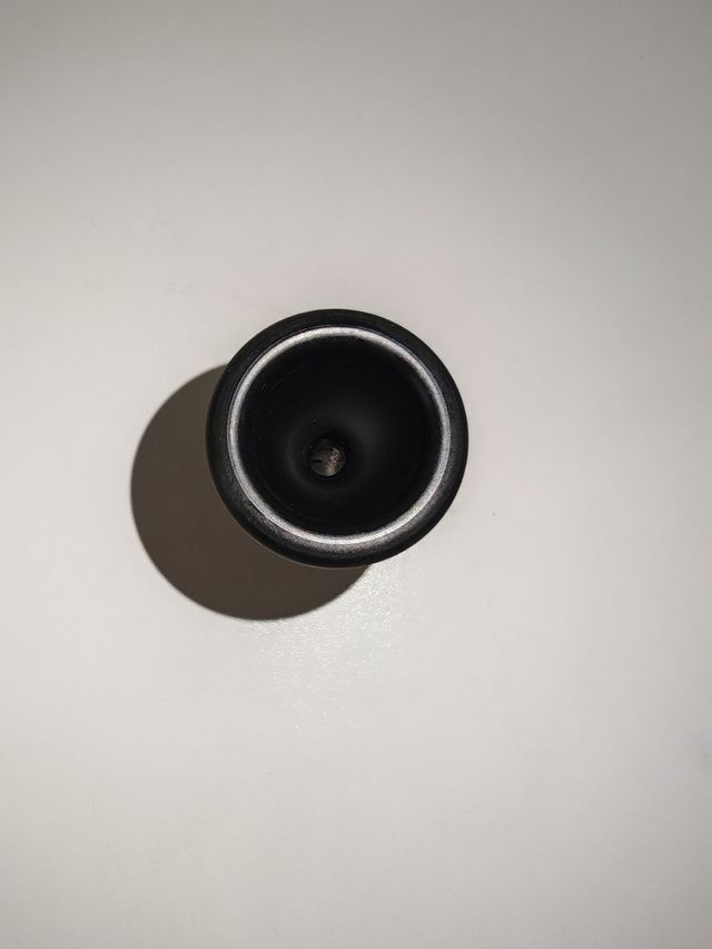 Boquilla plástico trombón negra