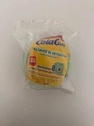 Altavoz bluetooth ColaCao edición especial.