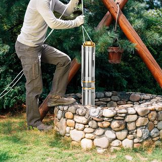 Bomba pozo profundo acero inoxidable