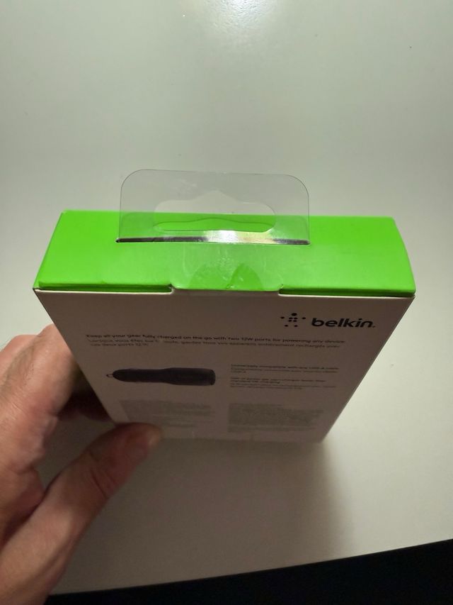 Belkin caricabatteria auto USB-A 24W