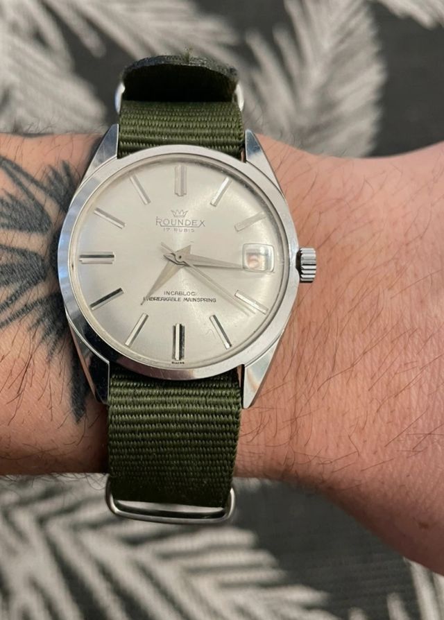 Roundex 17 Rubis - Orologio vintage