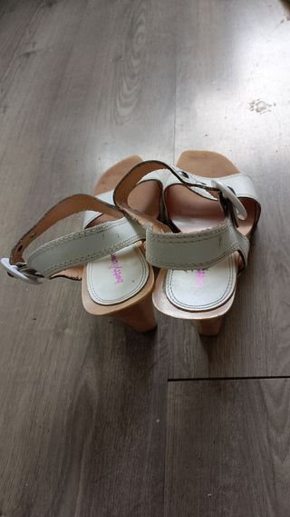 Sandalias Betty London blancas