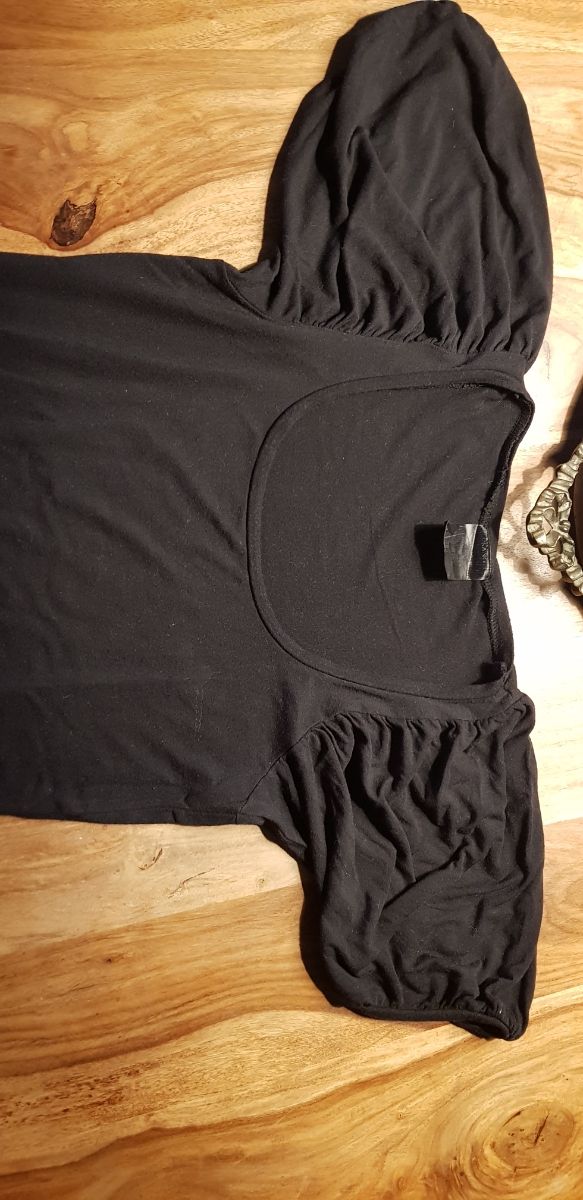 Camiseta manga abullonada