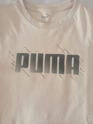 Camiseta Puma beige talla 15-16