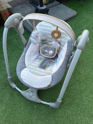 Hamaca Bebé: mecedora automática y plegable
