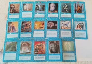 82 Cartas Magic The Gathering. Año 2000.