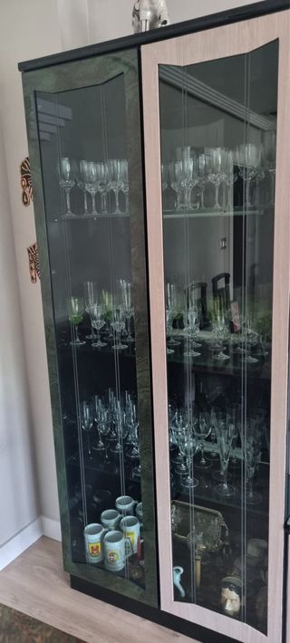 Vitrina cristal - Mueble salón