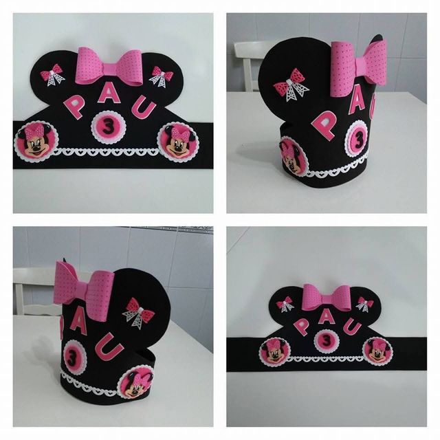 Corona  cumpleaños de goma eva