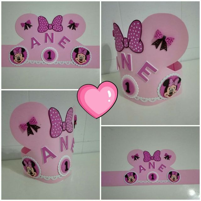 Corona  cumpleaños de goma eva