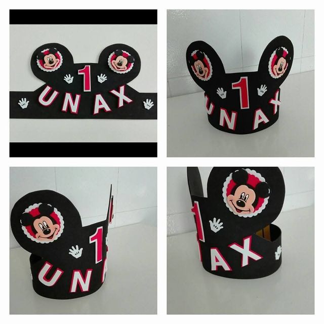 Corona  cumpleaños de goma eva