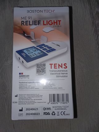 Electroestimulador Muscular ME91 Boston Tech
