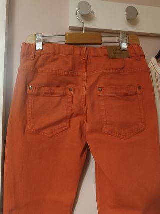 Conjunto niño rayas-color caldera camisa+pantalón