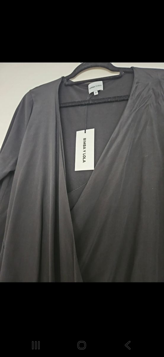 Blusa Bimba y Lola negra - cruzada