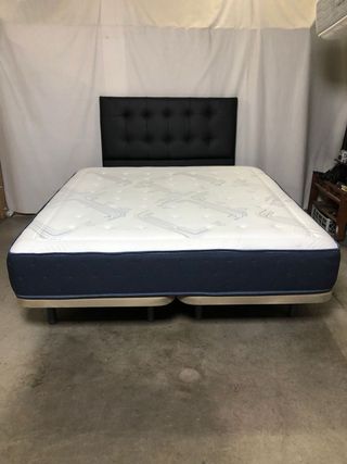 Cama KING SIZE (base+colchon) 180x200
