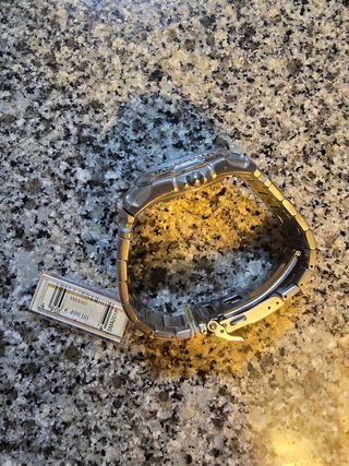 Relógio Seiko Kinetic  Auto Relay- Prata & Branco