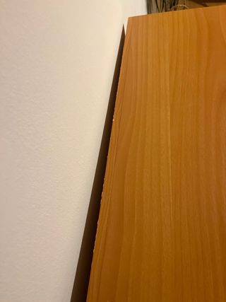 Mueble salón madera 3 puertas.