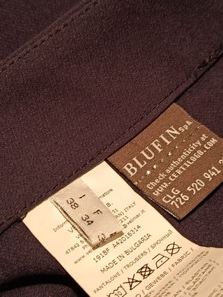 Pantaloni Blugirl Folies tg.xs (38)  blu