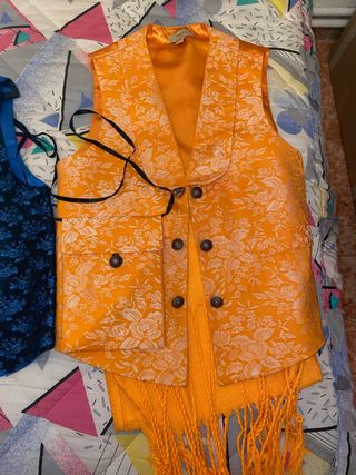 Traje huertano Jagra Naranja Talla 14