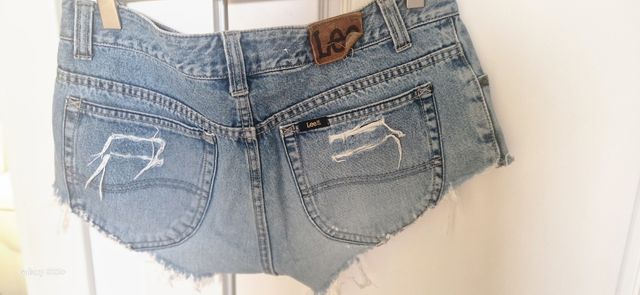 Shorts Lee denim rotos