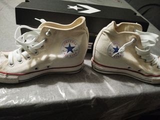 Converse All Star Beige - plataformas