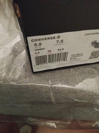 Converse All Star Beige - plataformas