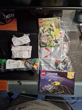 Lotto Set Lego + 230 gr pezzi sfusi