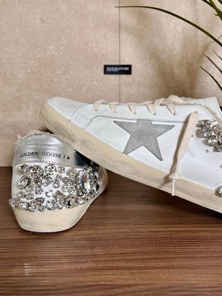 Golden Goose Sneakers in swarovski  41