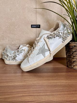 Golden Goose Sneakers in swarovski  41