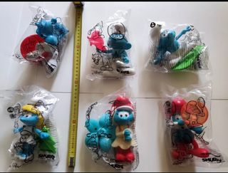 Puffi - Smurf - Schtroumpfs Burger King Toys 2017 