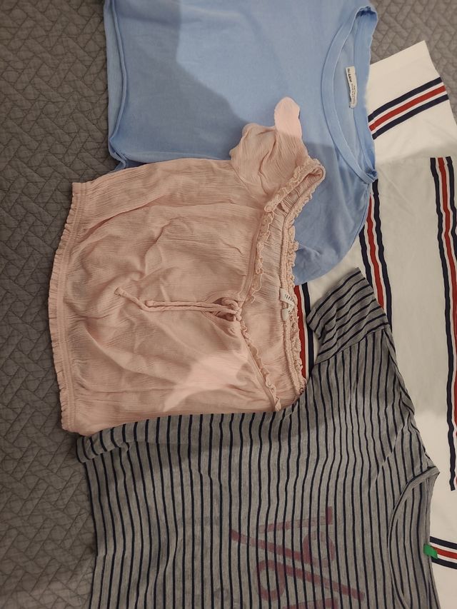 11 Magliette Crop Bambina 10-12 Anni