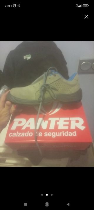 Zapato seguridad Panter S1P - Talla 45