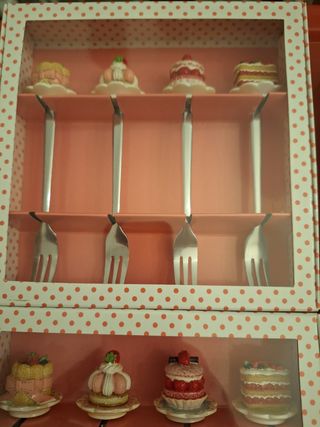 Set posate per dolce 12 forchettine e 1 paletta