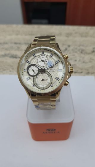 Reloj Marea dorado | cronógrafo