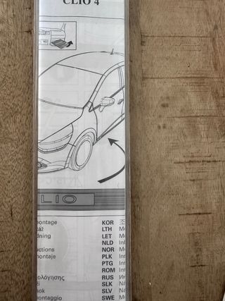 Embellecedor Umbral Clio 4 Renault