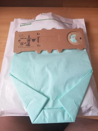6 bolsas kobold vk130 vk131 NUEVAS