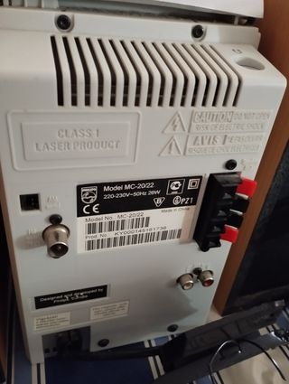 Minicadena Philips | Microcadena con altavoces