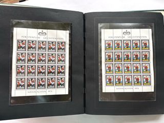 Álbum Hojas Bloque Liechtenstein 62 HB Nuevas**