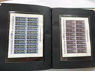 Álbum Hojas Bloque Liechtenstein 62 HB Nuevas**