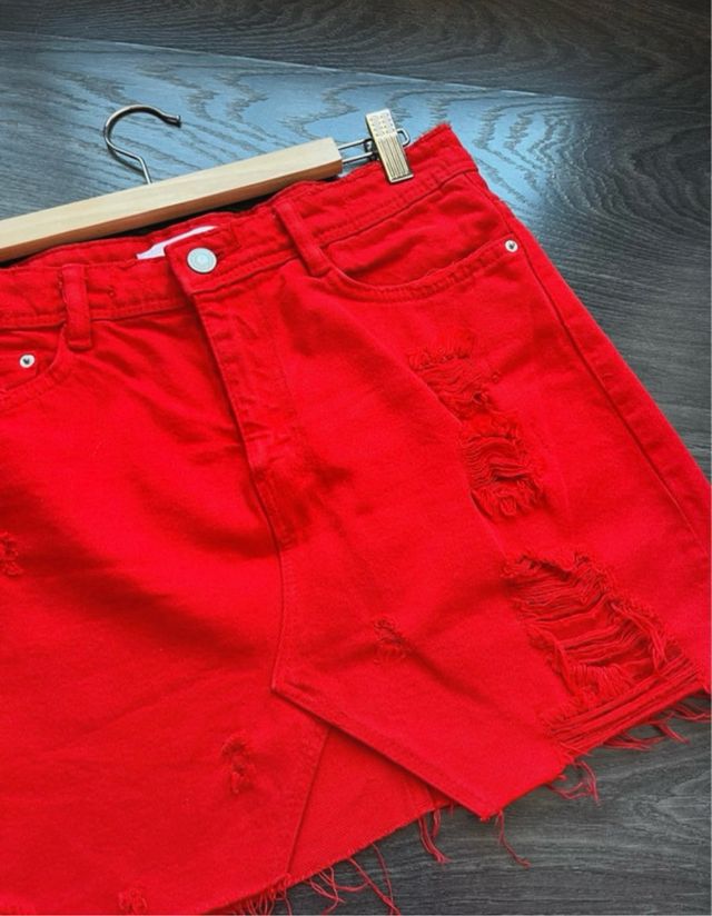 Falda Vaquera corta Zara