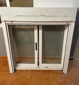Ventana aluminio climalit 2 hojas