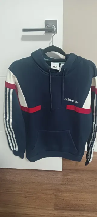 Sudadera Adidas azul vintage