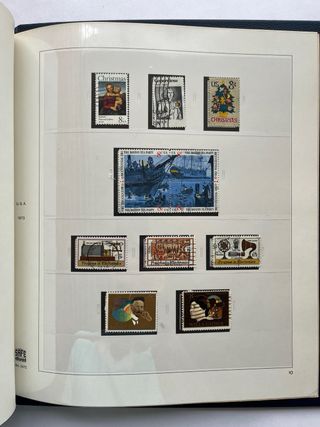 Álbum Sellos USA Años 1965/1973 Usados