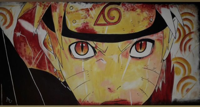 Quadro Naruto - Dipinto a mano