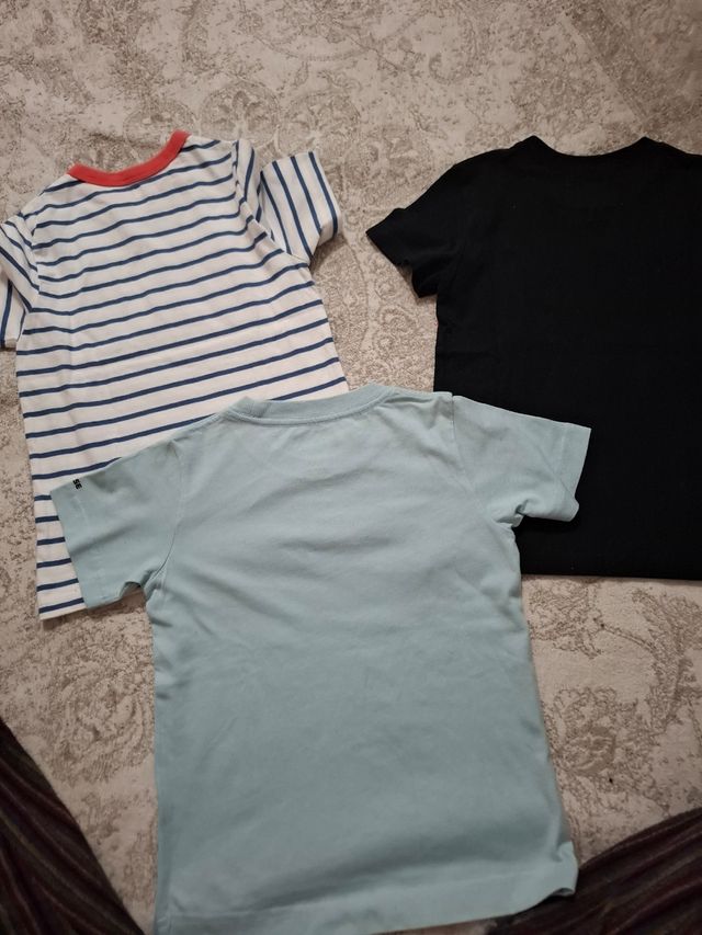 3 Camisetas Niño 4-5 años - levis, Converse y GAP