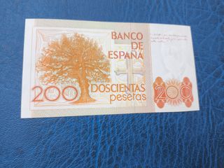 Billete 200 pesetas España 1980