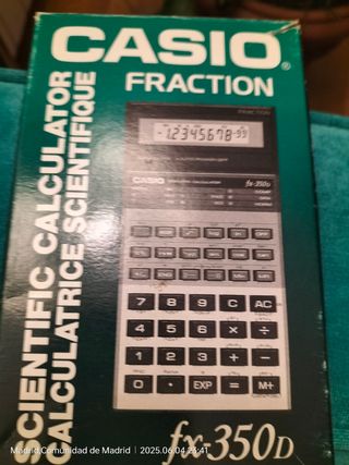Calculadora Casio fx-350D