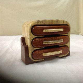 Joyero tematicos de madera artesanal 9 cajones