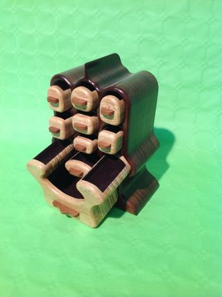 Joyero tematicos de madera artesanal 9 cajones