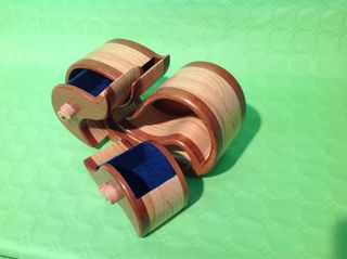 Joyero tematicos de madera artesanal 9 cajones